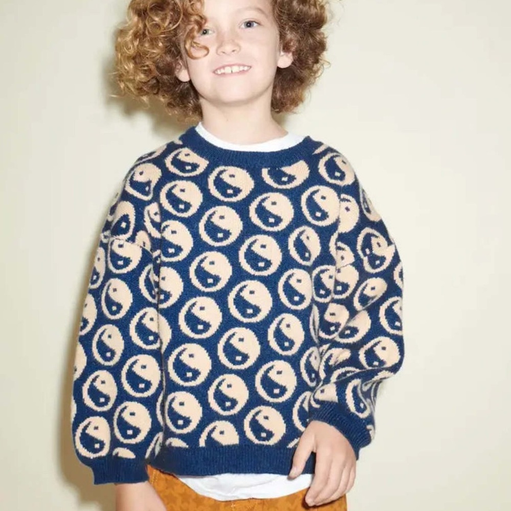 Milk Teeth kids 3T sweater Patterned Crewneck